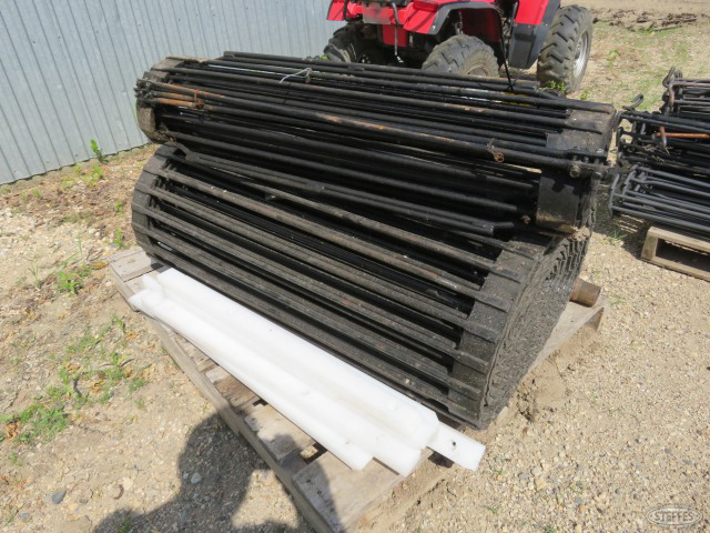 Pallets of new beet lifter parts